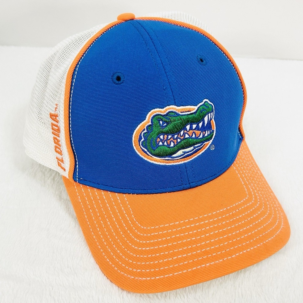 Florida Gators Signatures Trucker Hat Cap Adjustable Strapback Blue NCAA College